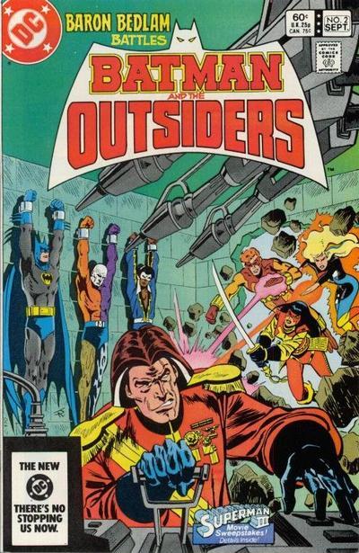 Batman and the Outsiders #2 CVR A DC Comics 1983 FN