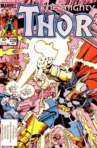 Thor #339 CVR A Marvel 1984 FN
