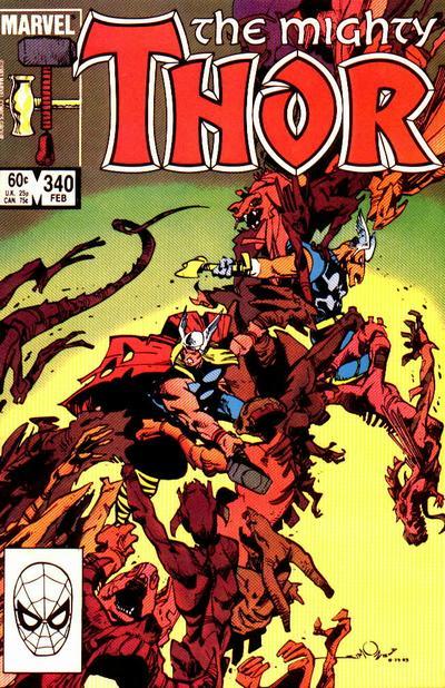 Thor #340 CVR A Marvel 1984 FN