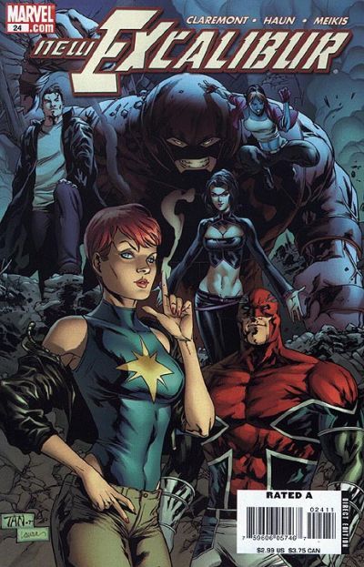 New Excalibur #24 CVR A Marvel 2007 VF