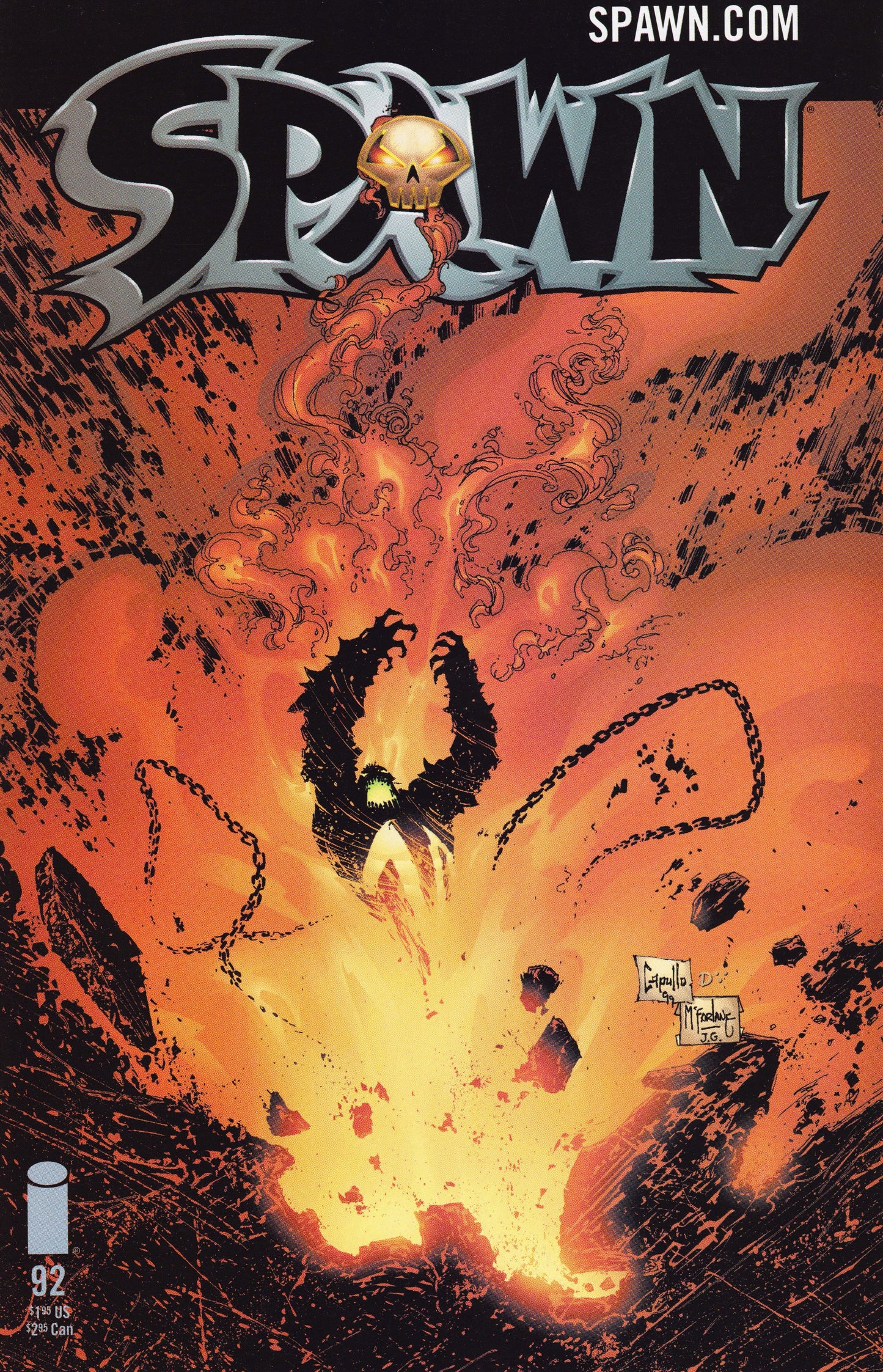 Spawn #92 - CVR A (VF)