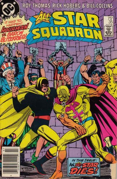 All-Star Squadron #35 CVR A DC Comics 1984 FN