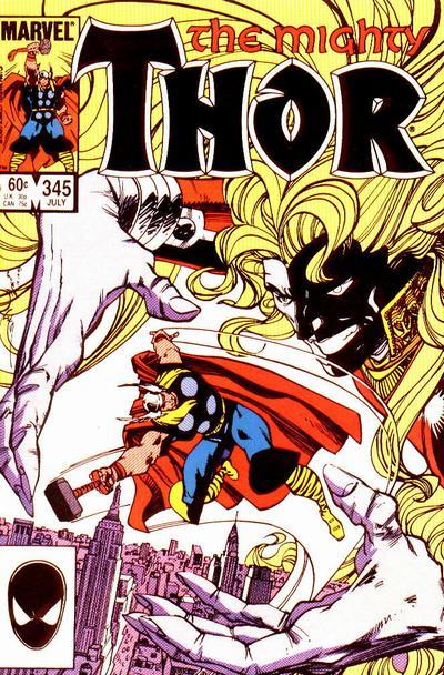 Thor #345 CVR A Marvel 1984 FN