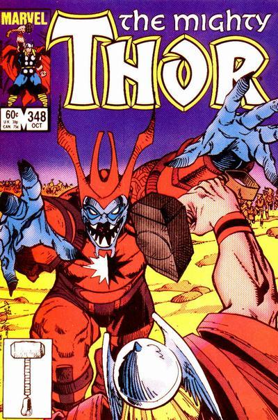 Thor #348 CVR A Marvel 1984 FN