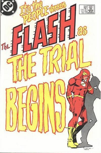 The Flash #340 CVR A DC Comics 1984 VG