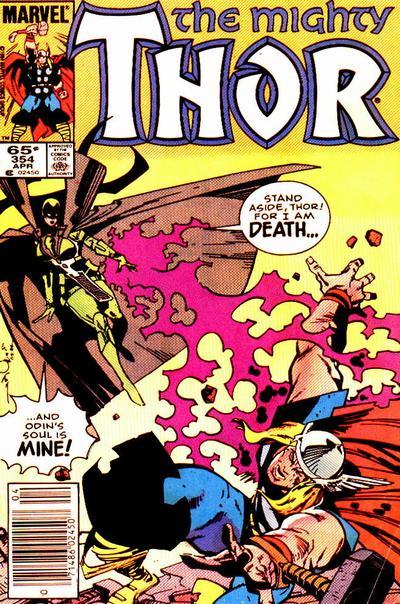 Thor #354 CVR A Marvel 1985 FN