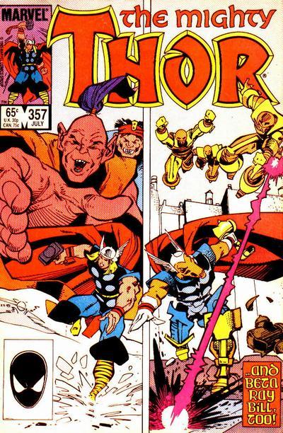 Thor #357 CVR A Marvel 1985 FN