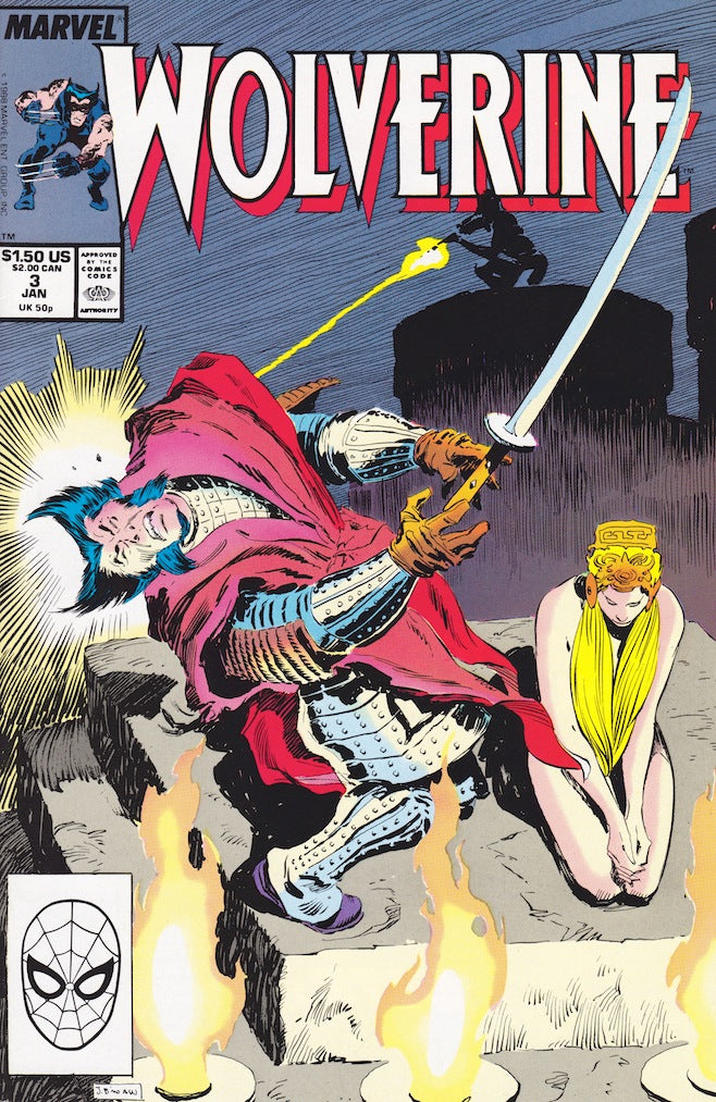 Wolverine #3 CVR A Marvel 1989 FN