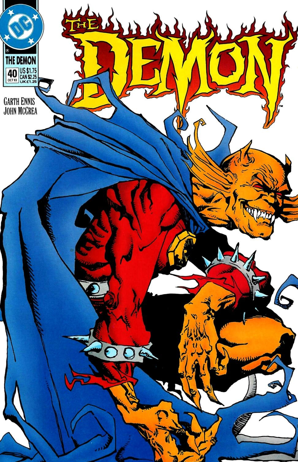 The Demon #40 CVR A DC Comics 1993 VF