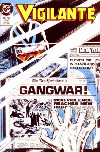 Vigilante #30 CVR A DC Comics 1986 FN