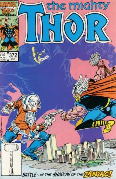 Thor #372 CVR A Marvel 1986 FN