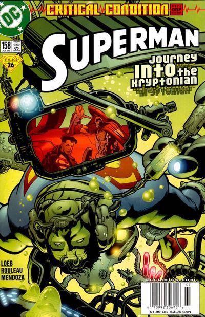Superman #158 CVR A DC Comics 2000 VG