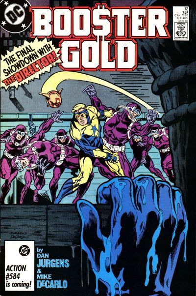 Booster Gold #12 CVR A DC Comics 1987 FN