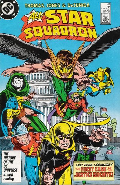All-Star Squadron #67 CVR A DC Comics 1987 FN