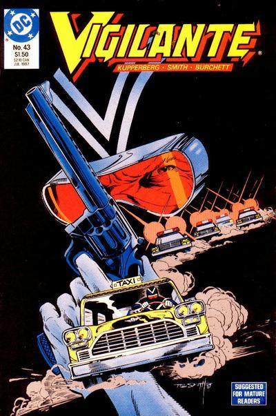 Vigilante #43 CVR A DC Comics 1987 FN