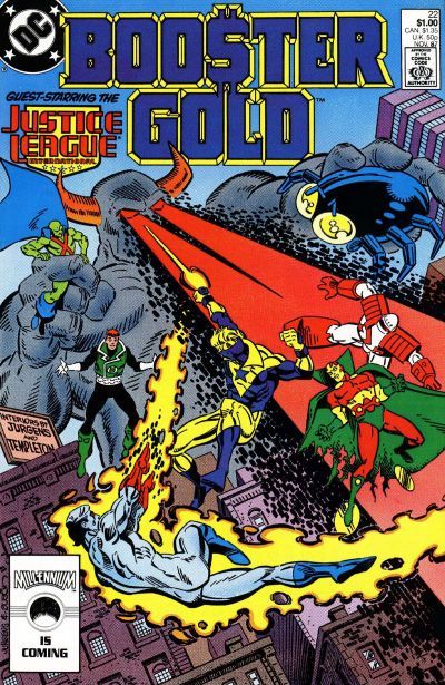 Booster Gold #22 CVR A DC Comics 1987 FN