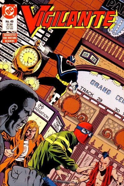 Vigilante #49 CVR A DC Comics 1988 FN