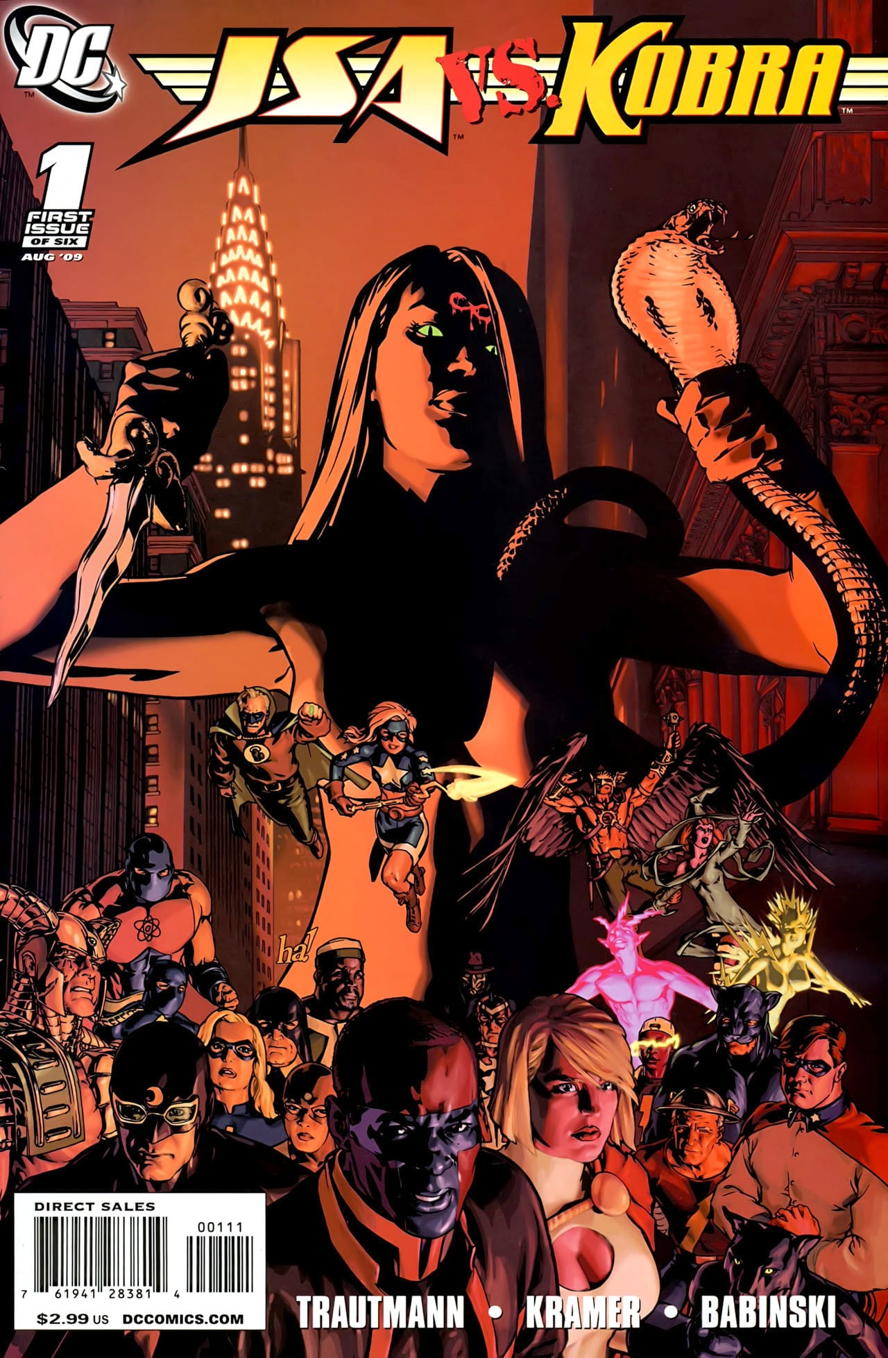 JSA vs. Kobra #1 - CVR A (FN)