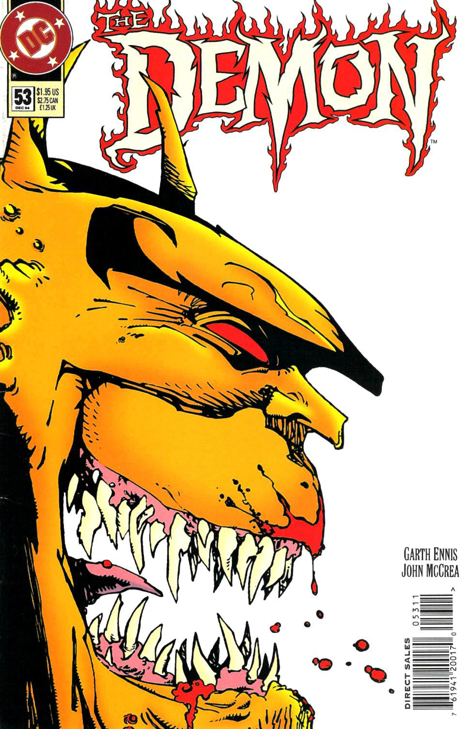 The Demon #53 CVR A DC Comics 1994 VF