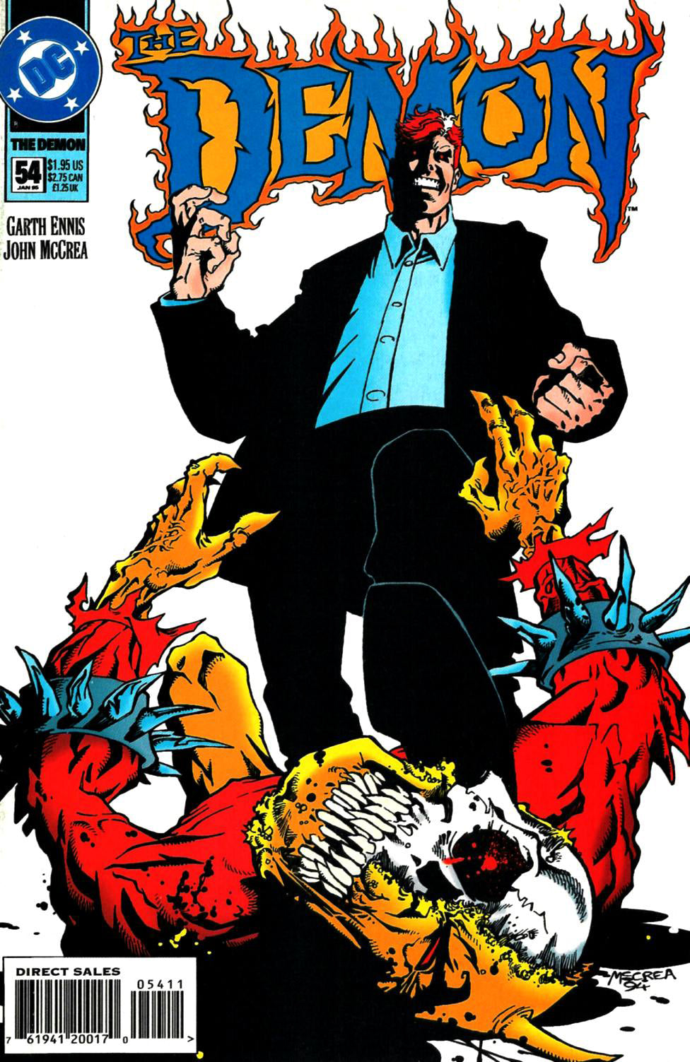 The Demon #54 CVR A DC Comics 1995 VF
