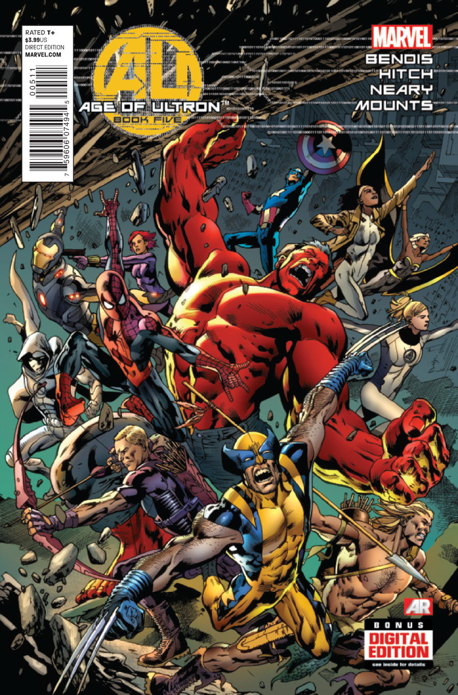 Age of Ultron #5 CVR A Marvel 2013 VF