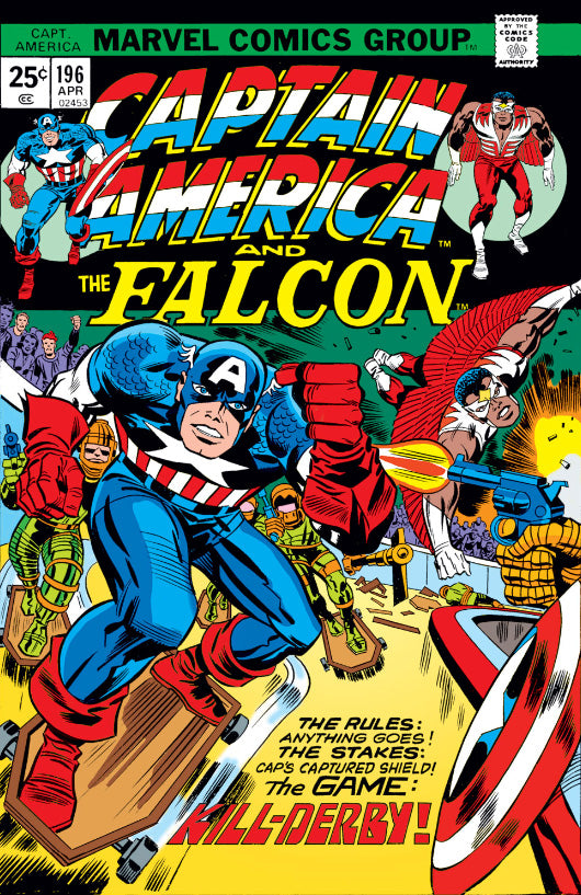 Captain America #196 CVR A Marvel 1976 FN