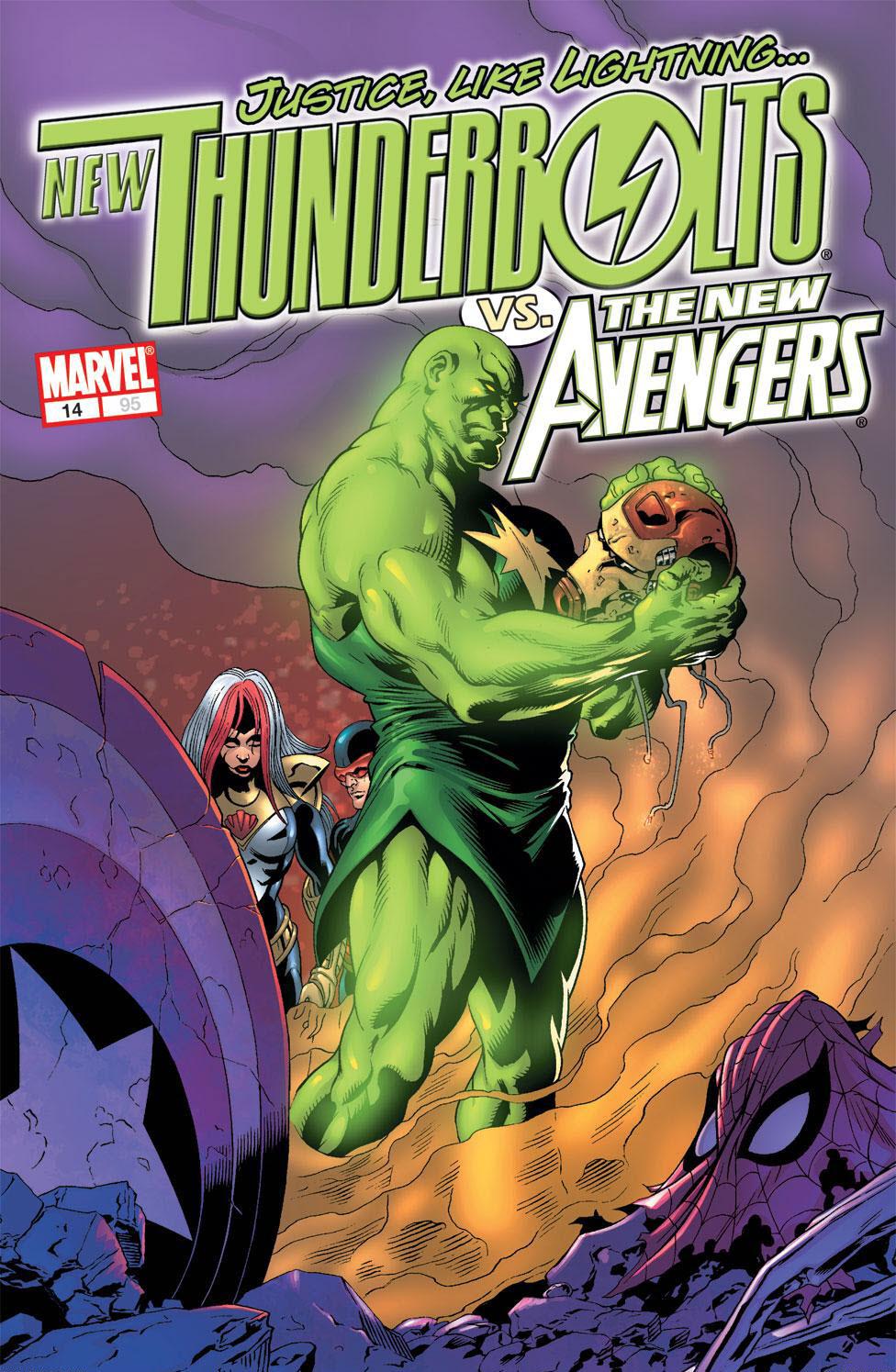 New Thunderbolts #14 CVR A Marvel 2005 FN