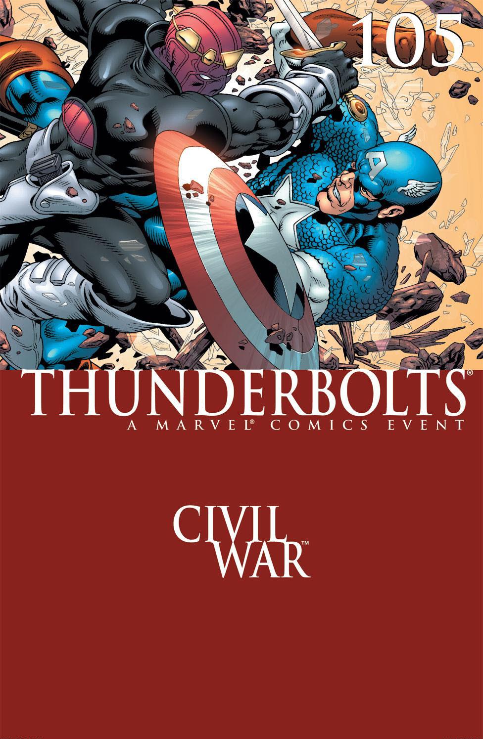 Thunderbolts #105 CVR A Marvel 2006 FN