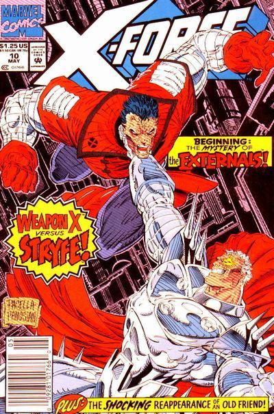 X-Force #10 CVR A Marvel Comics 1992 FN