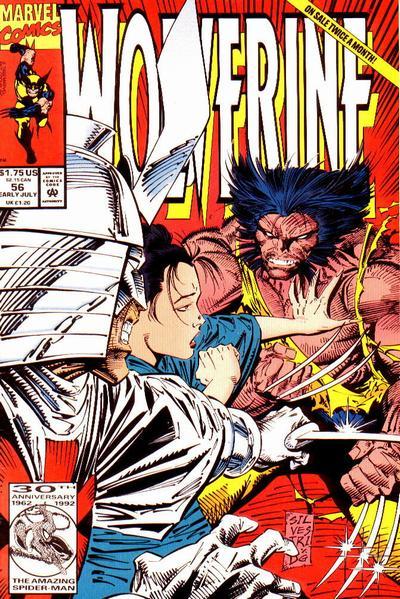 Wolverine #56 CVR A Marvel 1992 FN