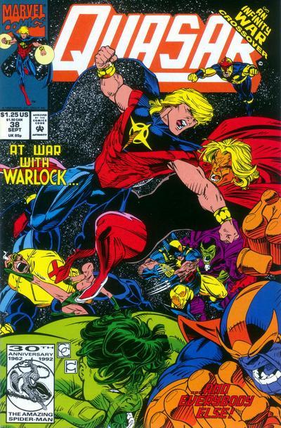Quasar #38 CVR A Unknown Publisher 1992 FN