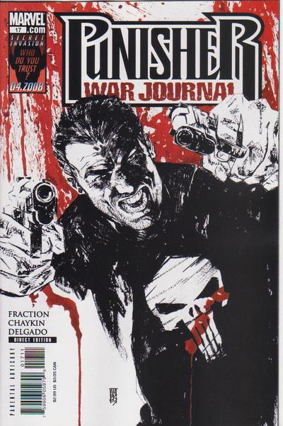 Punisher War Journal #17 CVR A Marvel 2008 FN