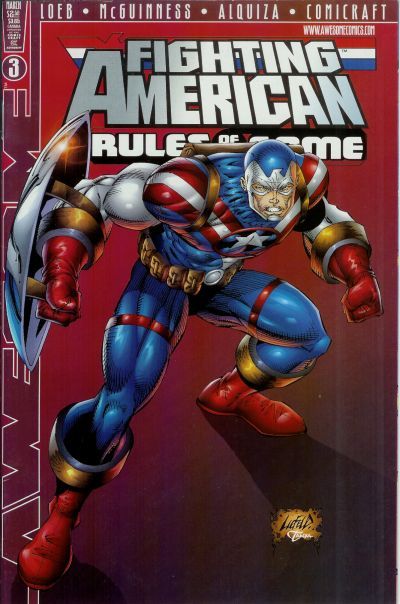 Fighting American: Rules of the Game #3 - CVR A