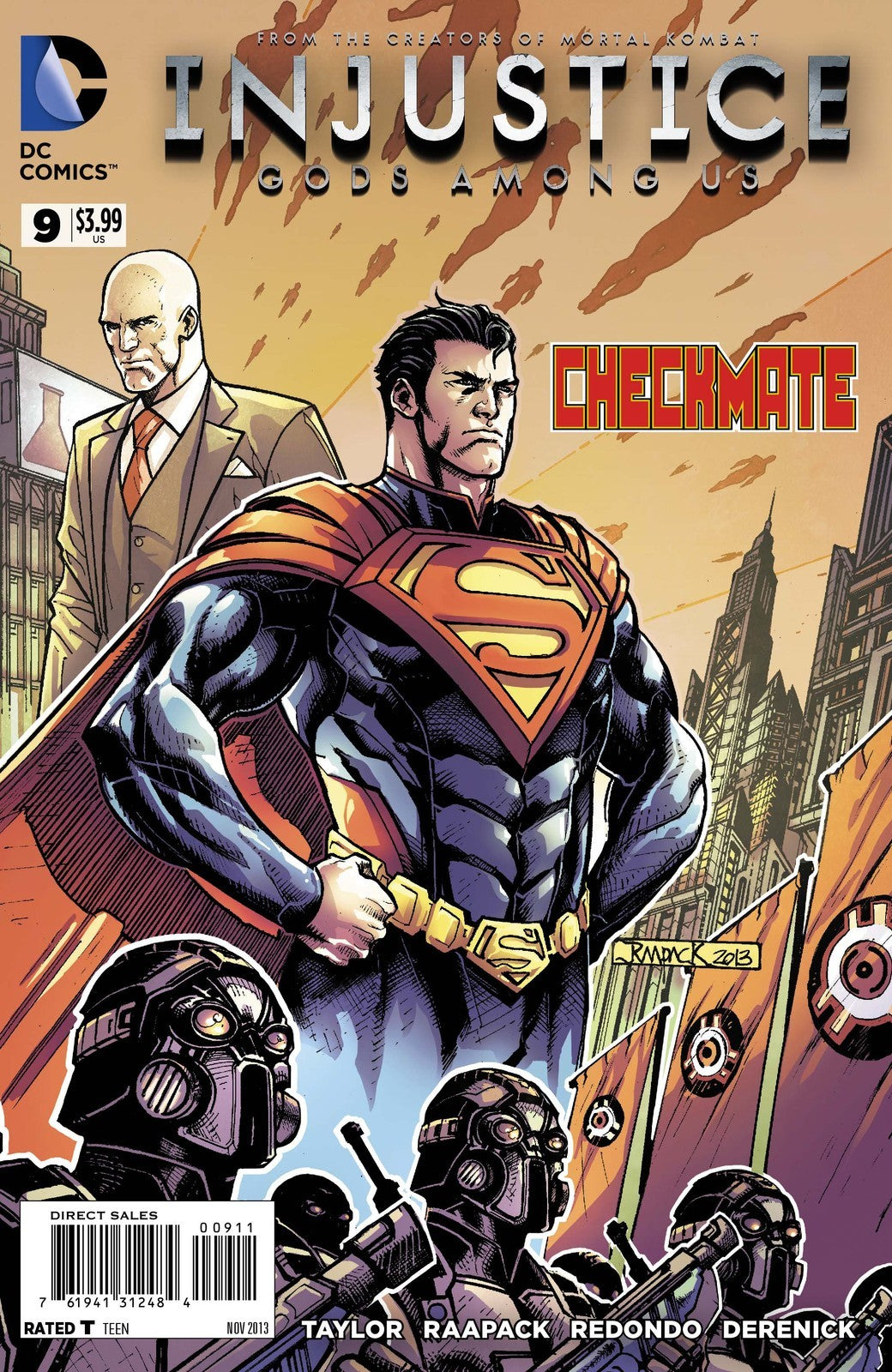 Injustice: Gods Among Us #9 CVR A DC Comics 2013 FN