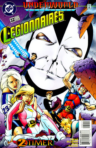 Legionnaires #32 CVR A DC Comics 1995 VF
