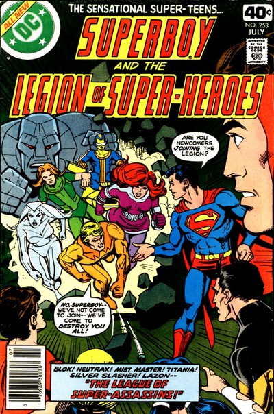Superboy and the Legion of Super-Heroes #253 CVR A DC Comics 1979 FN