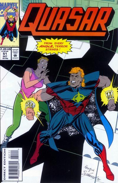 Quasar #51 CVR A Unknown Publisher 1993 FN