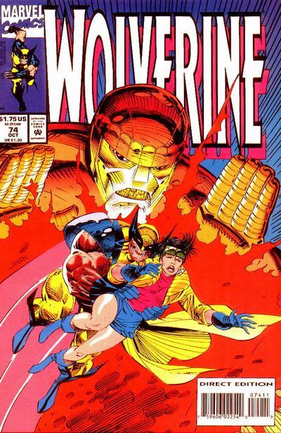 Wolverine #74 CVR A Marvel 1993 FN
