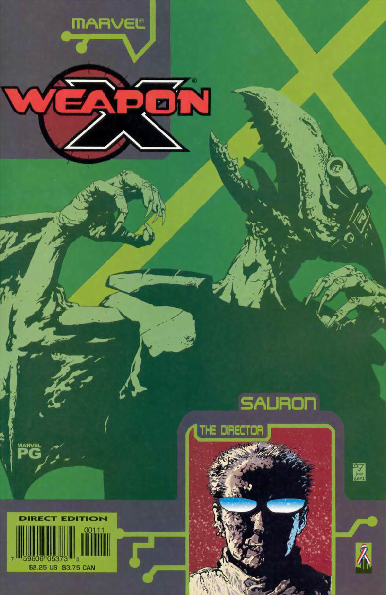 Weapon X: The Draft - Sauron #1 CVR A Marvel 2002 FN