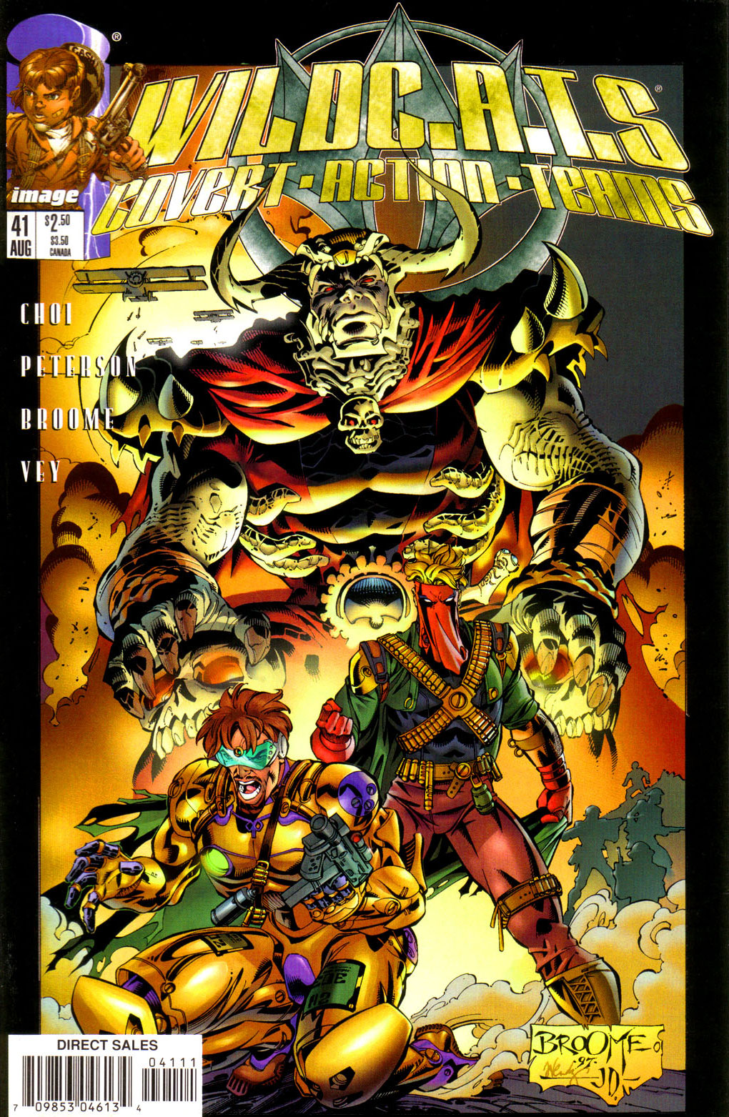 WildC.A.T.s: Covert Action Teams #41 CVR A Image 1997 VF