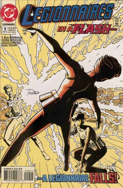 Legionnaires #9 CVR A DC Comics 1993 VF