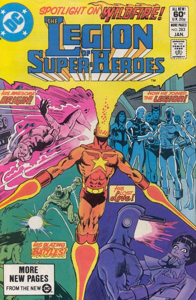 The Legion of Super-Heroes #283 CVR A DC Comics 1982 FN
