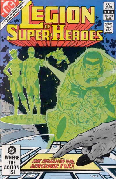 The Legion of Super-Heroes #295 CVR A DC Comics 1983 FN