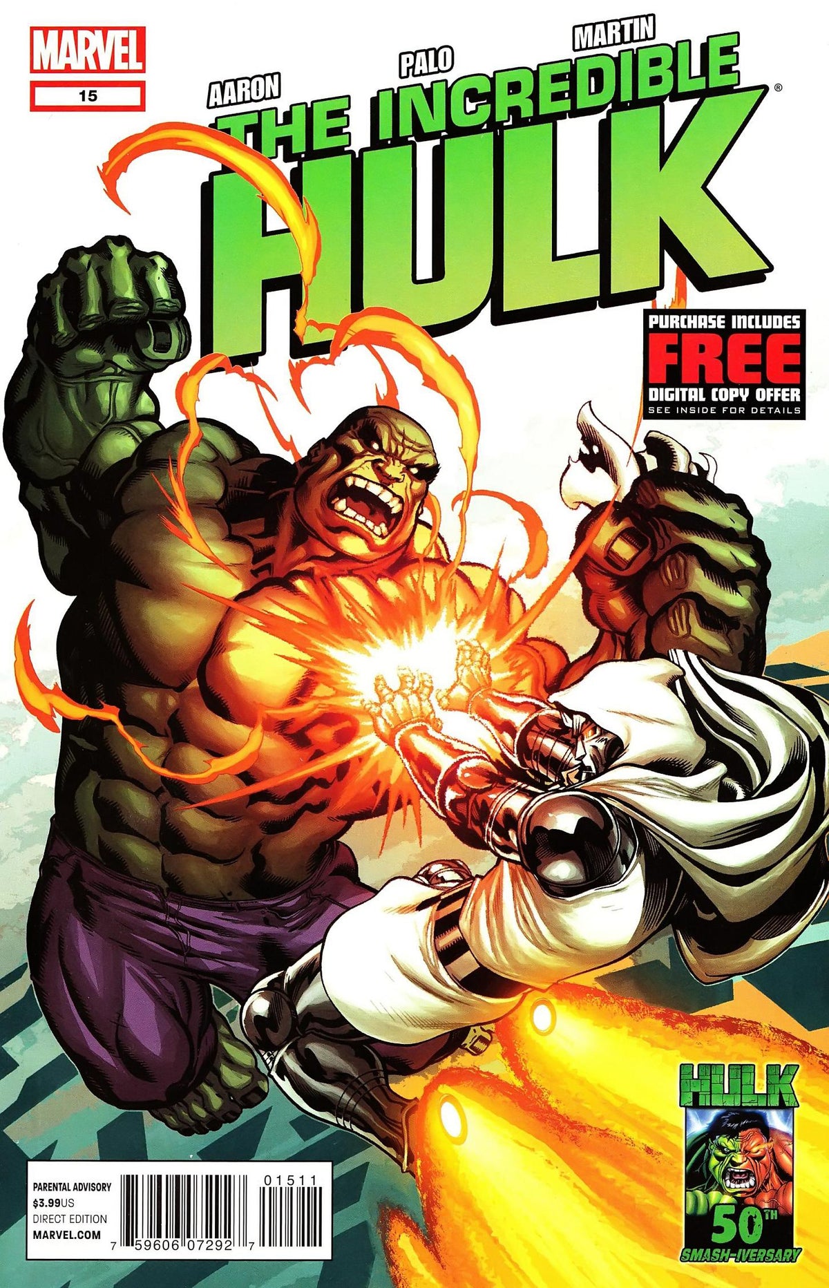 Incredible Hulk #15 CVR A Marvel 2012 VF