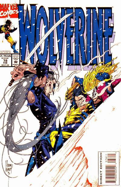 Wolverine #78 CVR A Marvel 1994 FN