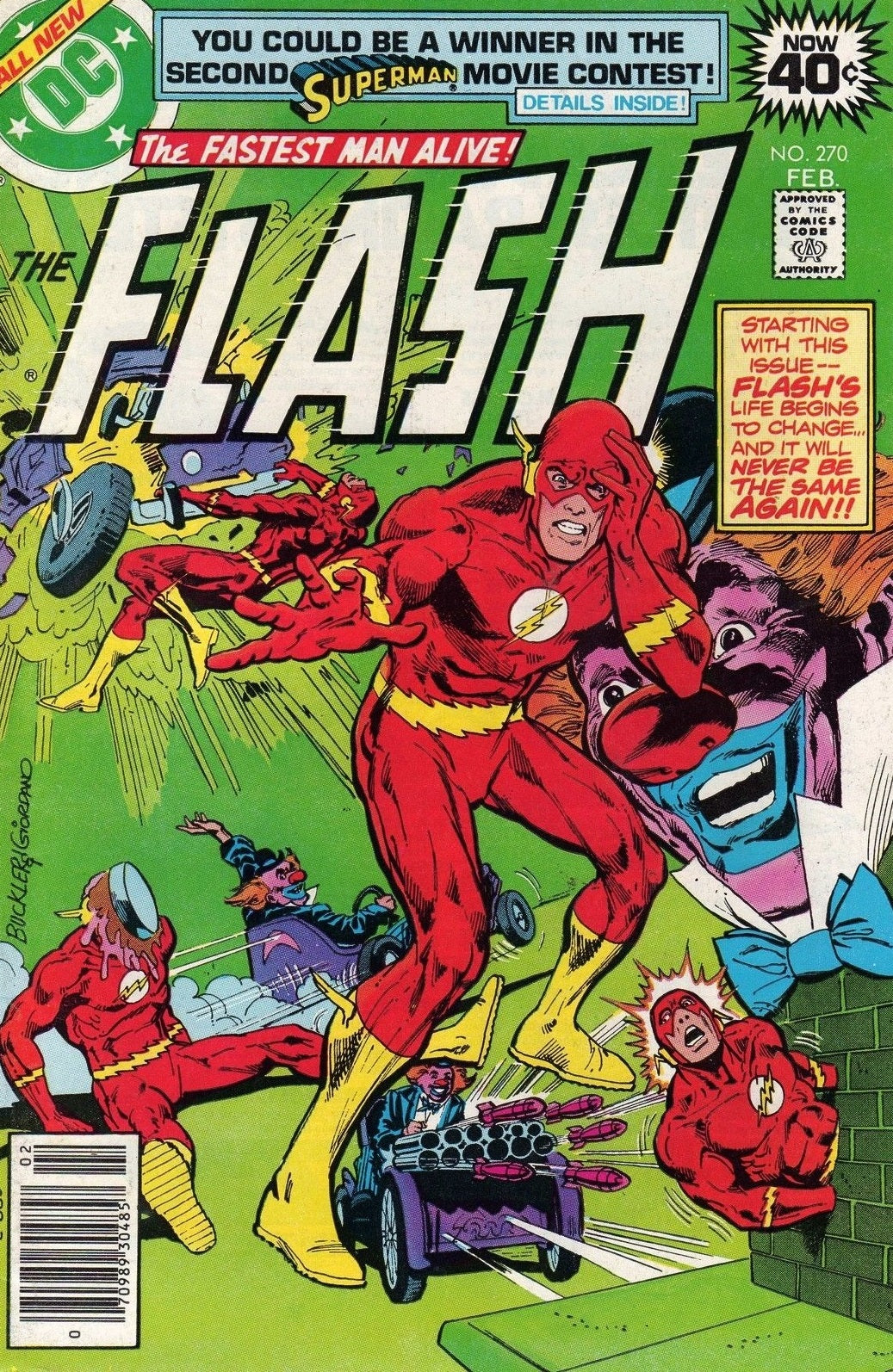 The Flash #270 CVR A DC Comics 1979 VG