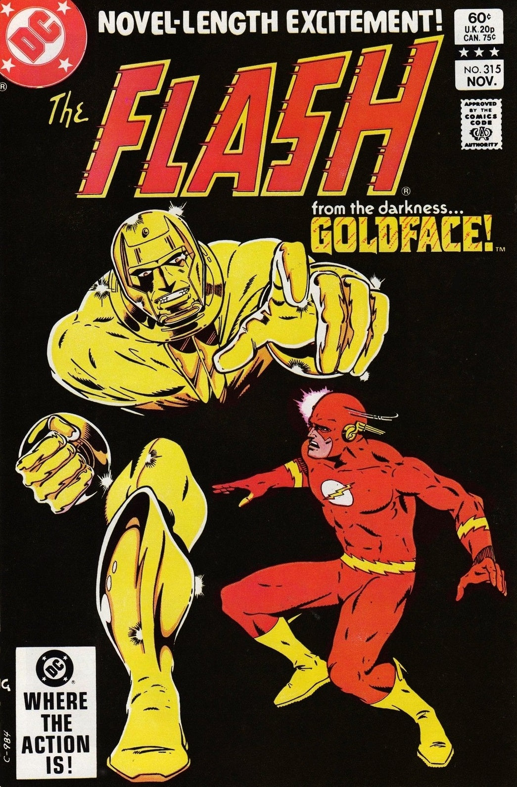 The Flash #315 CVR A DC Comics 1982 VG