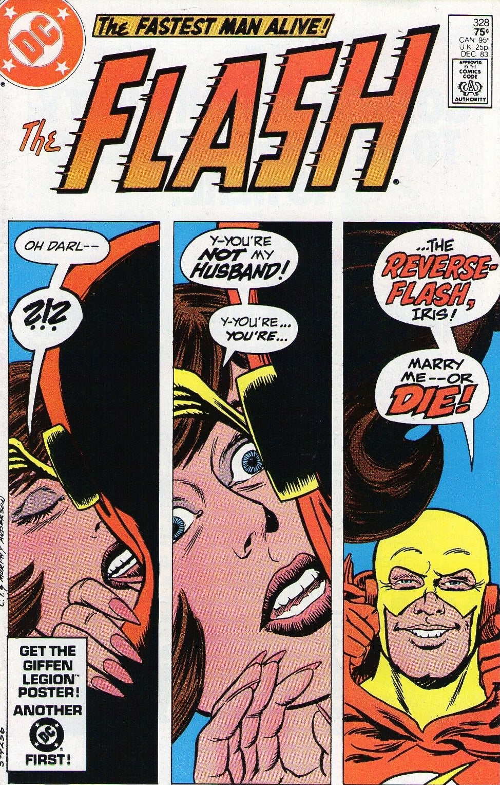 The Flash #328 CVR A DC Comics 1983 VG