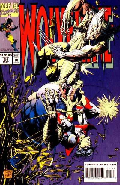 Wolverine #81 CVR A Marvel 1994 FN