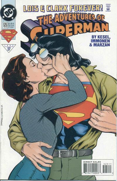 Adventures of Superman #525 CVR A DC Comics 1995 FN